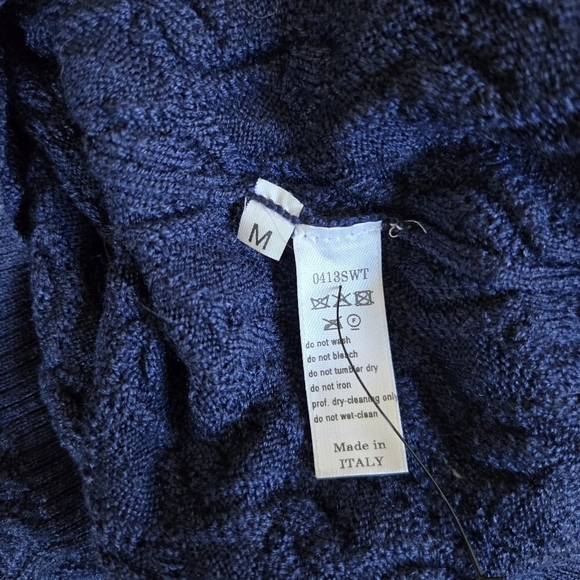 New Carolina Herrera Cashmere/Silk/Wool Crewneck Sleeveless Knitted Vest Sweater - Picture 10 of 11